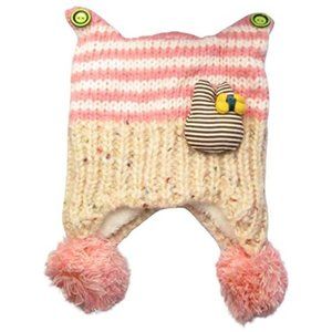 Baby/Toddler Crochet Double Layered Knitted Beanie